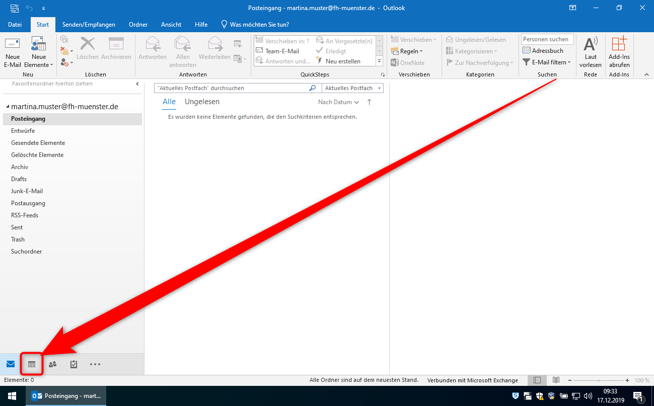 Einführung in das Berechtigungssystem der Kalenderverwaltung über Outlook 2019 - Tutorials 